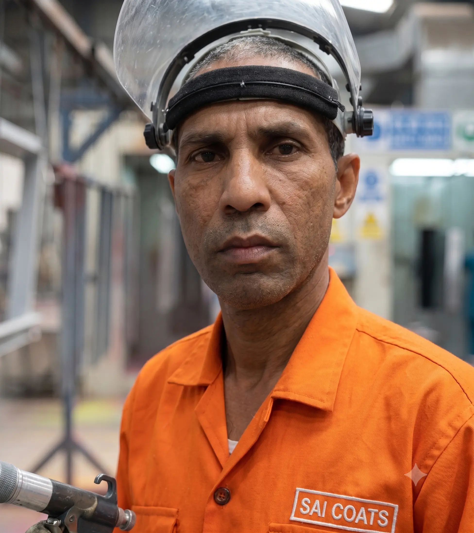 Mr. Mohan Rajbhar, Master Coater and Head of Coating Operations at Sai Coats Mumbai